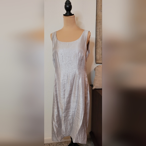 16 Jessica Howard silver Sheath Suit - Picture 5 of 5